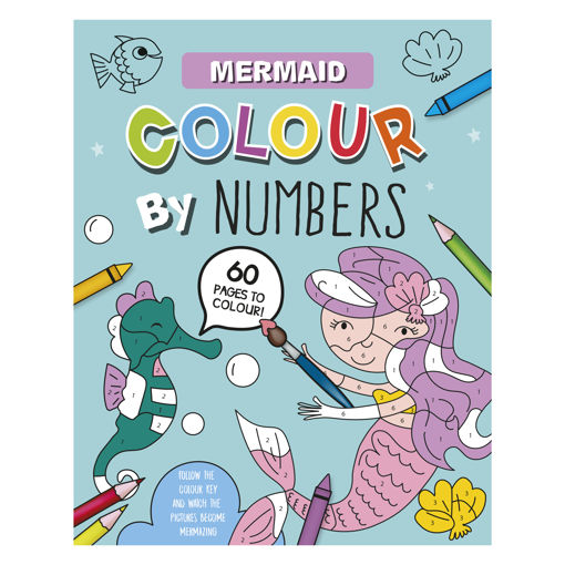 Picture of COLOUR BY NUMBERS MERMAID